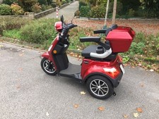 Rolektro Elektromobil E-Trike 15 Rot 1000W E-Roller Seniorenmobil E-Roller