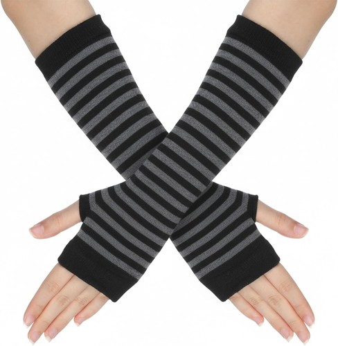 Lange fingerlose handschuhe - fingerlose,