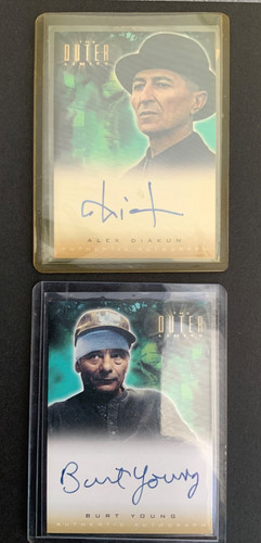 2003 2001 signed cards - , the