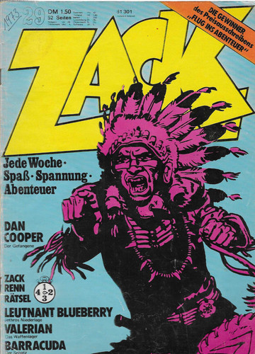 Zack magazin 1973 - zack, nr.27