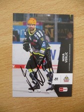 DEL 2022/23 Miha Verlic #93 original signiert