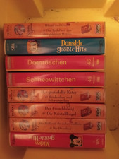 Disney VHS -  Videokassetten  -8 Stück - Kinder