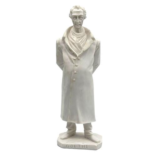 Goethe figur skulptur - goethe,