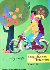 Werbeanzeige ca. DIN A5: Zündapp Falconette 1959  (MW5-Zü-Falconette-2)