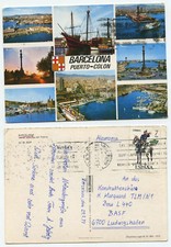 16343 - Barcelona - Puerto-Colon - Ansichtskarte, gelaufen 5.8.1977