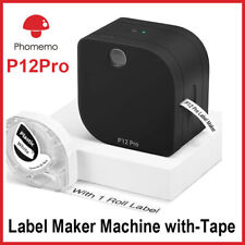 Phomemo P12Pro Bluetooth Thermotransfer Etikettendrucker + Lithiumbatterie 91221