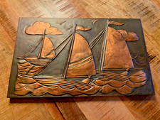 Segelboote Kupferbild /