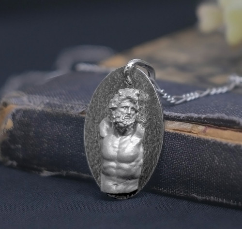 Klytios torso bronze silber - klytios, bronze/silber