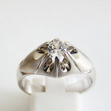 Herrenring Weißgold 585er