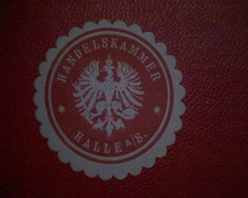 Siegelmarke Handelskammer  Halle A./ S.  