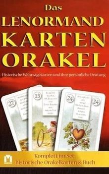 Das lenormand karten - das, karten-orakel