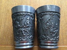 2 Becher  REIN-ZINN BECHER