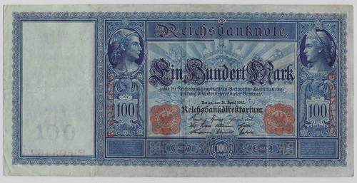 Germany kaiserreich 100 mark - germany/kaiserreich,