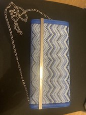 Clutch von Hallhuber blau