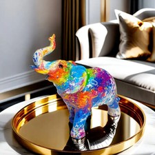 Elefant Dekofigur Pop Art