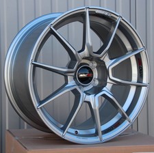 Opel Speedster E00Targa Alufelgen Satz Motec Ultralight 7x17 9x17 Light grey NEU