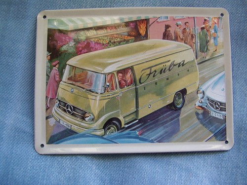 Blechschild mercedes benz - blechschild,