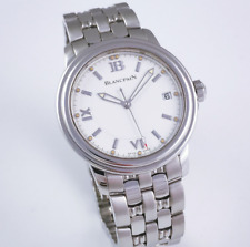 Blancpain Leman Ultra Slim Automatik Herrenuhr mit Papiere Ref.  2100 1127