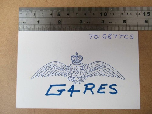 Vintage radio qsl - radio, karte