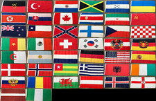 Nationen Flaggen Flagge Fahne