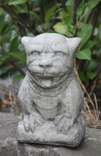 Gargoyle set aus steinguss - aus,