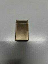 S.T. Dupont Feuerzeug, Vergoldet 20µ, Vintage, Made in France