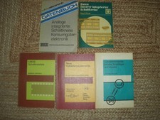 5 Bücher " Daten Digitaler Integrierter Schaltkreise Datenbuch - RFT  usw. DDR