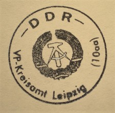 Volkspolizei Stempel /