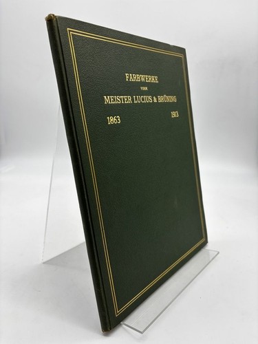 Farbwerke vorm meister lucius - farbwerke, vorm.
