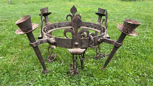Alter handgeschmiedeter decken - handgeschmiedeter,