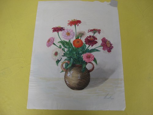 Aquarell blumen stillleben - blumen, /