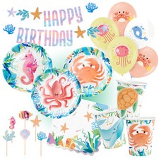 MEERESTIERE Geschirr Deko