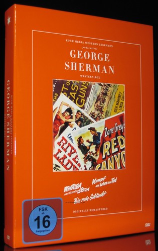 Dvd george sherman - sherman, western