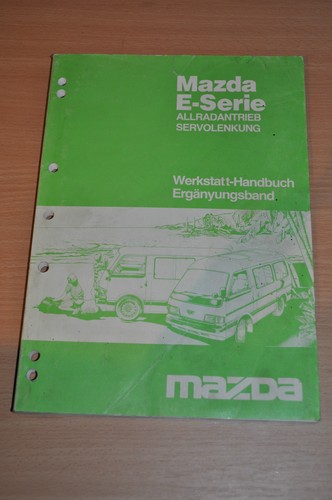 Werkstatthandbuch mazda - mazda, e