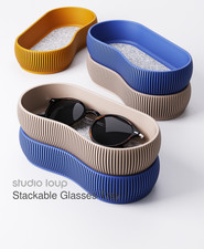 Stackable glasses tray - stackable,