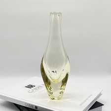 Vintage Czech Art Glas Vase