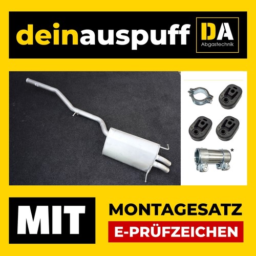 Endschalldämpfer für