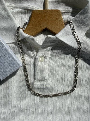 S925 figaro kette 6mm - kette, 60cm