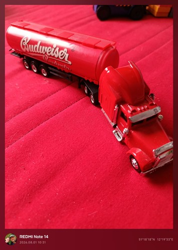 Budweiser lkw truck - lkw, sammler