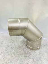 90 Grad Bogen Edelstahl 150mm  Rauchrohr Kaminrohr Abgasrohr -sehr Guter Zustand