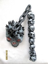 Totenkopf Morgenstern - Halloween Karneval Skelett Mittelalter Ritter Party Deko