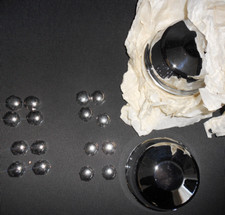 1 Satz  Radkappe Chrom Trabant Wartburg Original