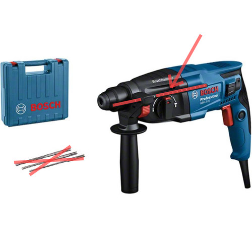 Bosch sds bohrhammer gbh 21 - sds-bohrhammer, 2-21