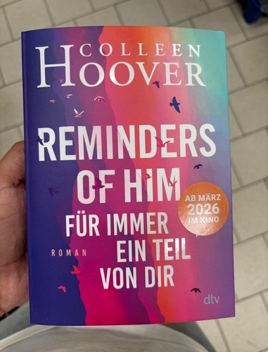 Colleen hoover reminders - hoover, of