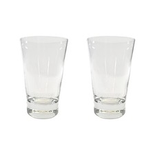 2x Gerolsteiner Glas Trinkglas