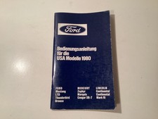 Ford Bedienungsanleitung USA