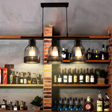 Hängelampe Esstisch Billard Industrielle Pendelleuchte 3/4/5 Köpfe Billardlampe