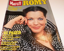 Paris Match 1982  Romy Schneider-  46 Pages Sahnestück