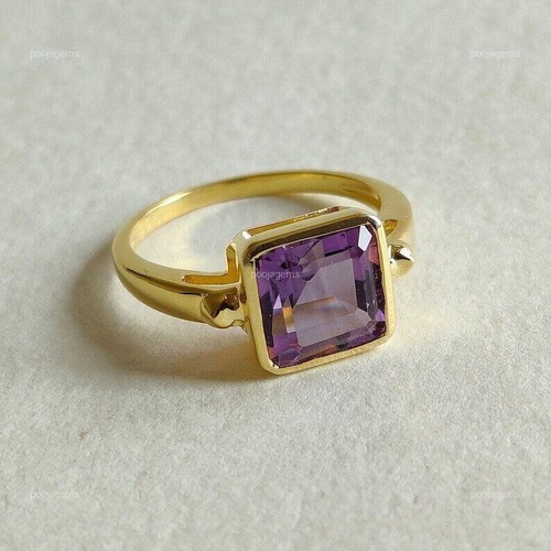 Amethyst hochzeitsring - 2,62,
