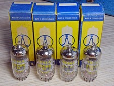 Konvolut 4x Röhre Tesla ECC88